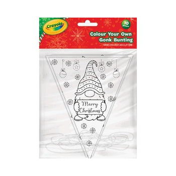 Crayola Colour Your Own Gonk Bunting