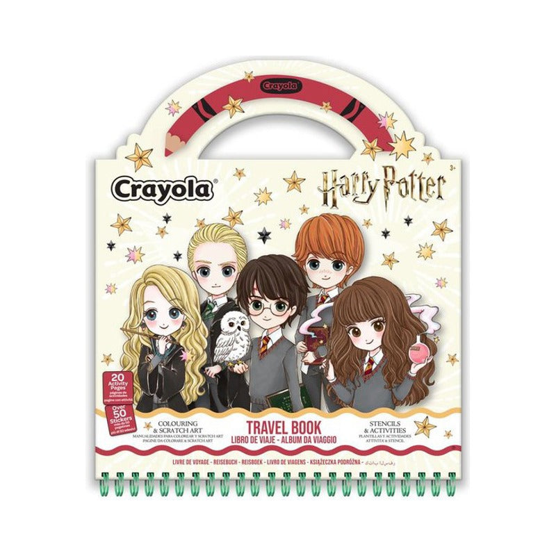Crayola Harry Potter Colouring and Scratch Art Travel Book
