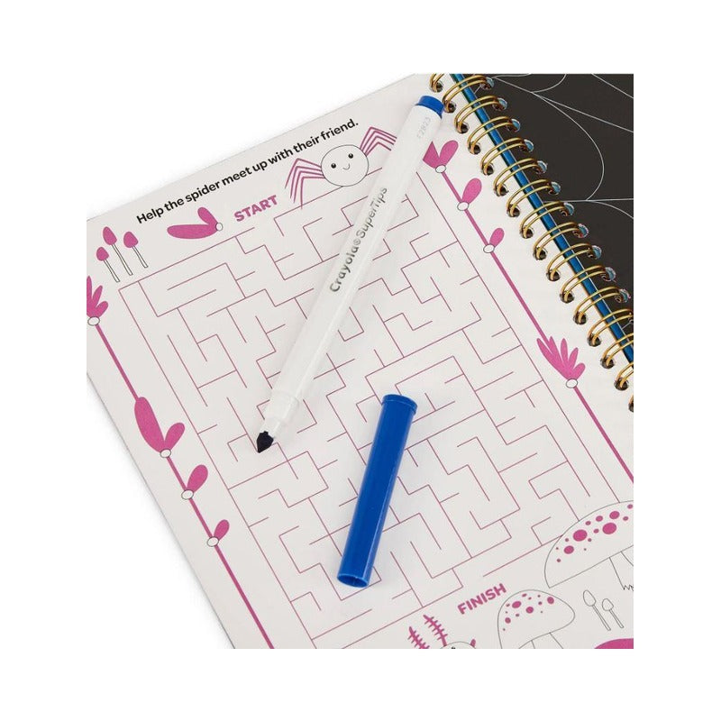 Crayola Scratch Activity and Scratch Art Book with 3 Supertips (1)