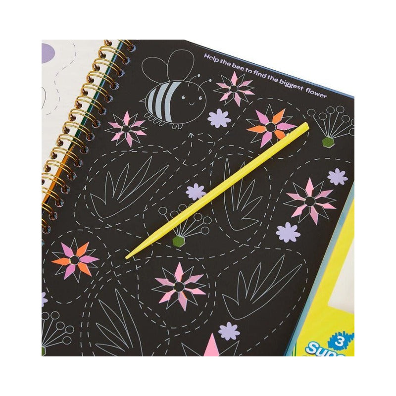 Crayola Scratch Activity and Scratch Art Book with 3 Supertips (2)