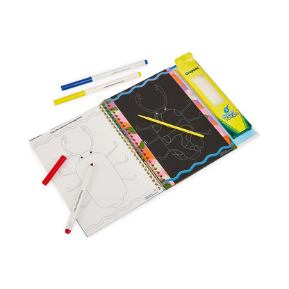 Crayola Scratch Activity and Scratch Art Book with 3 Supertips (3)