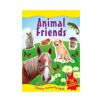 Amazing World Animal Friends Sticker Activity Book
