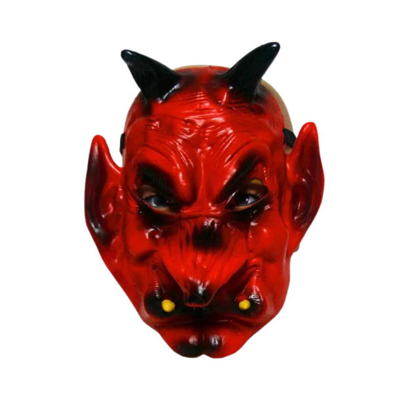 Devil Rubber Halloween Mask (1)