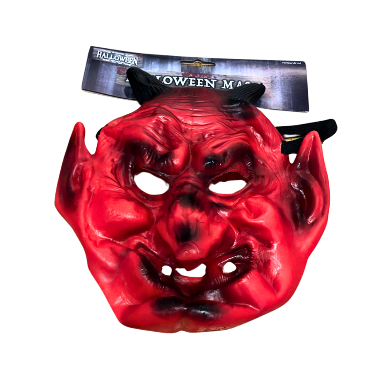 Devil Rubber Halloween Mask