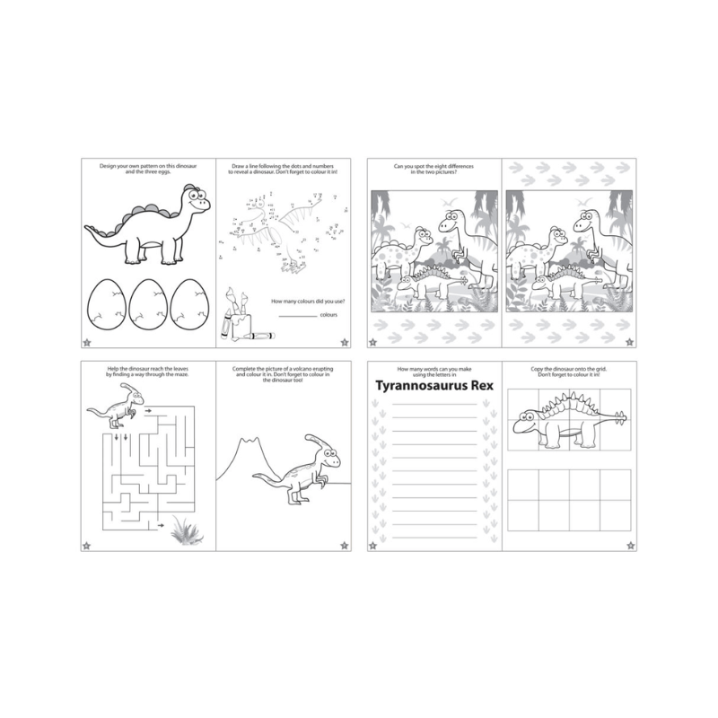 Wholesale Dino Puzzle Book - (Case of 36)