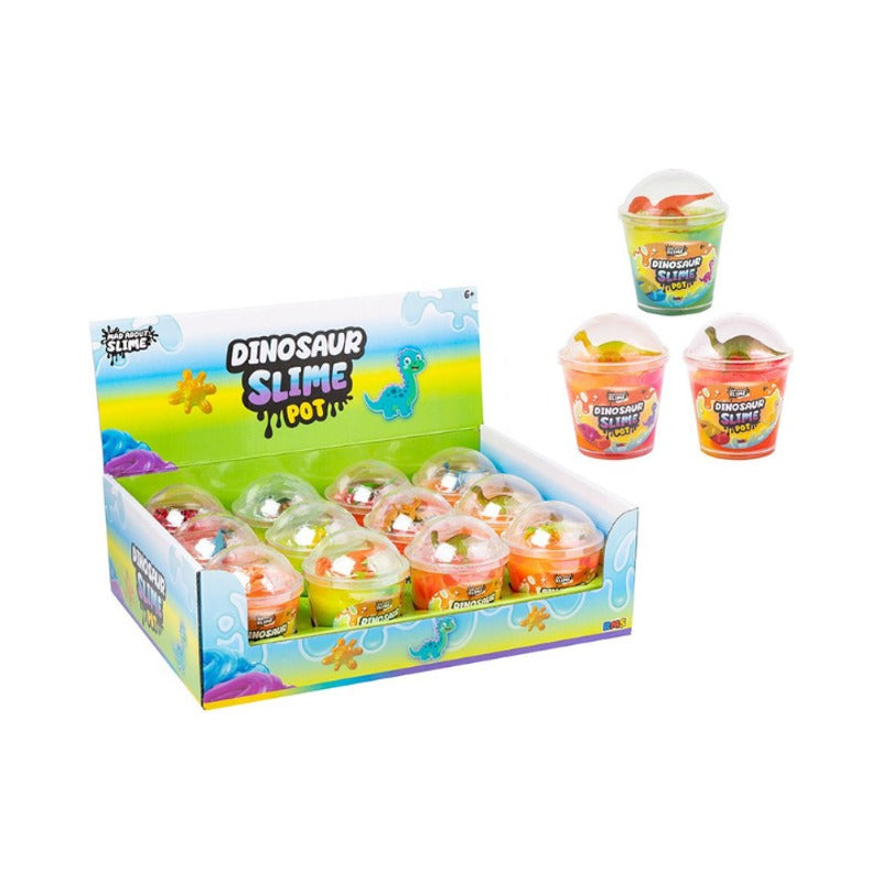 Dinosaur Slime Pot with Figure (1)