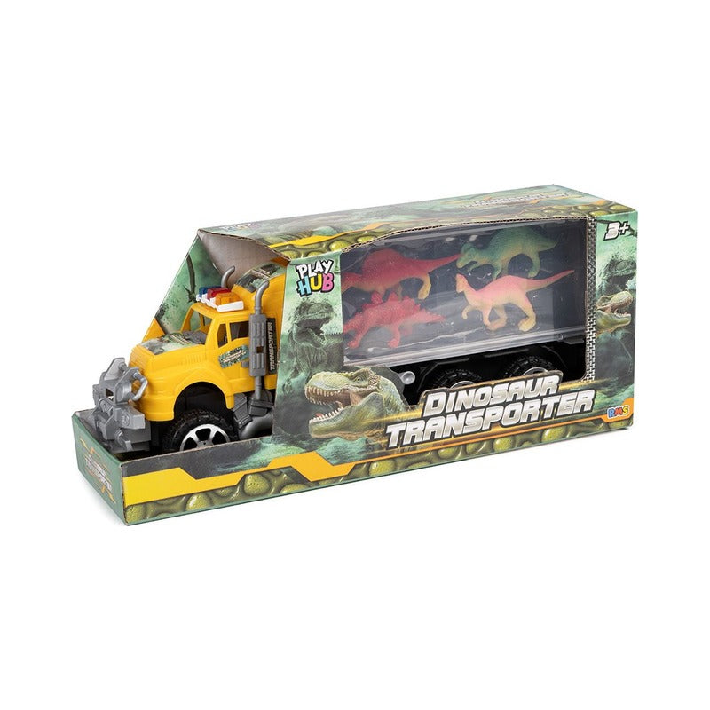 Dinosaur Transporter Truck Playset