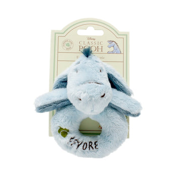 Disney Winnie the Pooh Classic Eeyore Baby Ring Rattle (1)