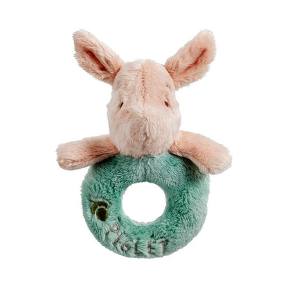 Disney Winnie the Pooh Classic Piglet Baby Ring Rattle (5)