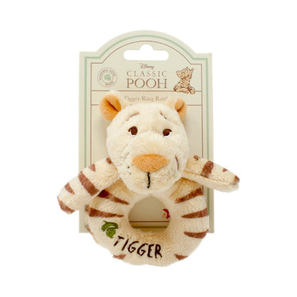 Disney Winnie the Pooh Classic Tigger Baby Ring Rattle (1)