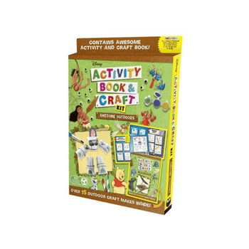Disney Activity Book & Craft Kit Awesome Outdoors