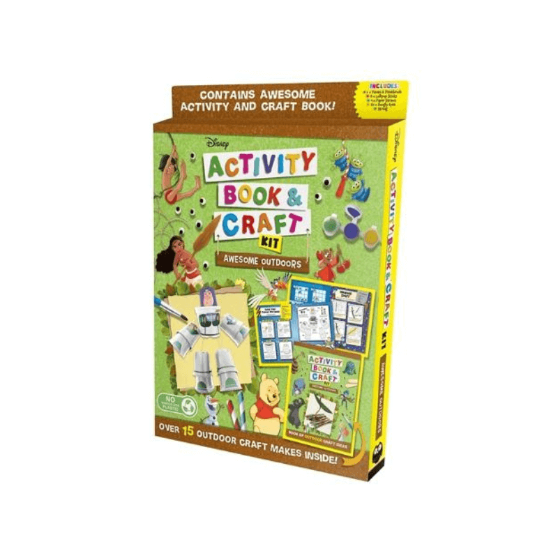 Disney Activity Book & Craft Kit Awesome Outdoors