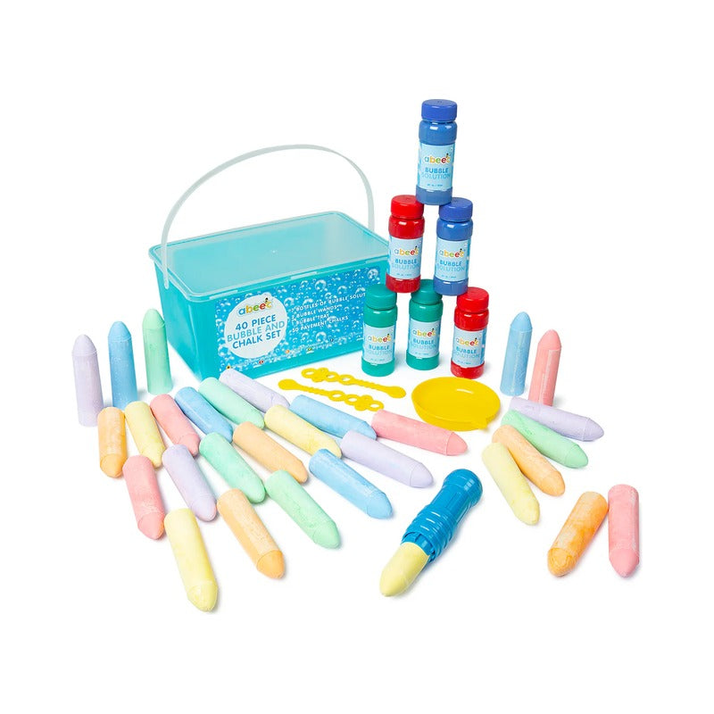 Bubble & Chalk Set - 40 Pieces