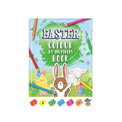 Easter Colour By Numbers Book
