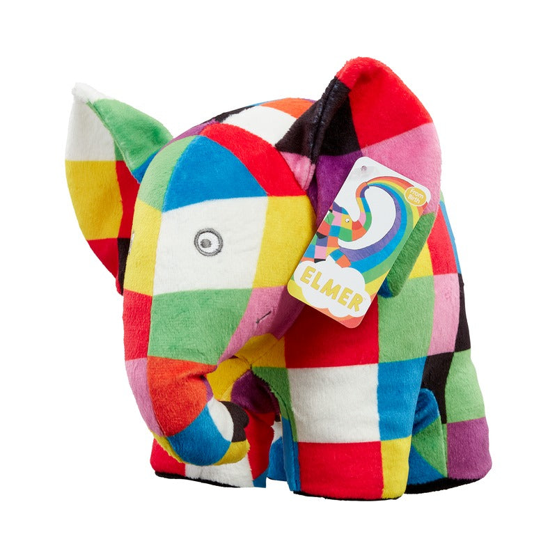 Elmer the Patchwork Elephant Soft Toy (1)