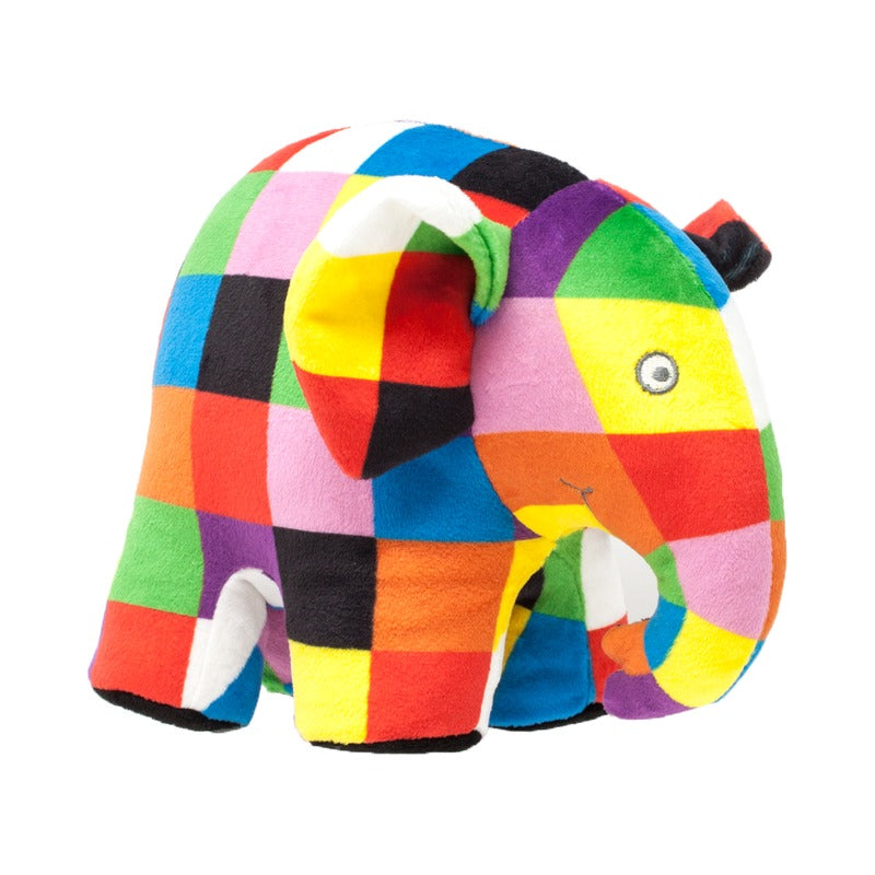 Elmer the Patchwork Elephant Soft Toy (3)