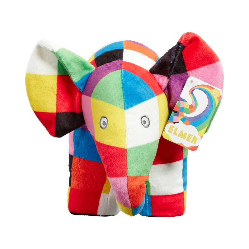 Elmer the Patchwork Elephant Soft Toy