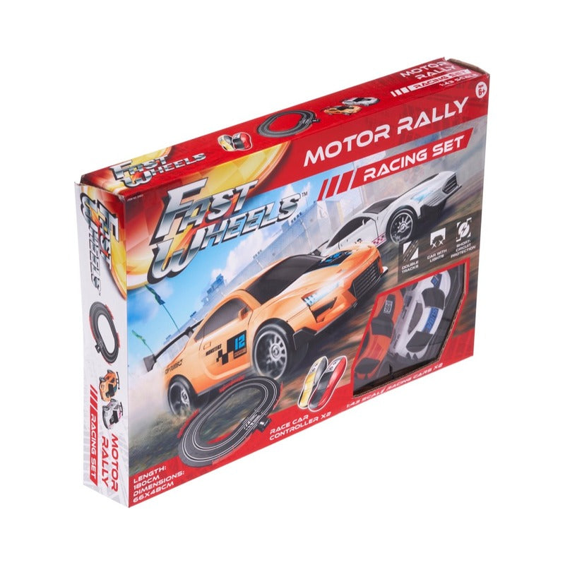Fast Wheels USB Powered Rally Racing Set (2)