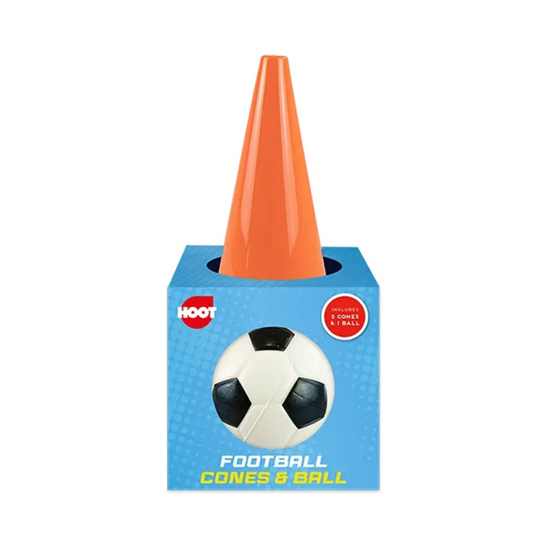 Football Cones & Ball Set