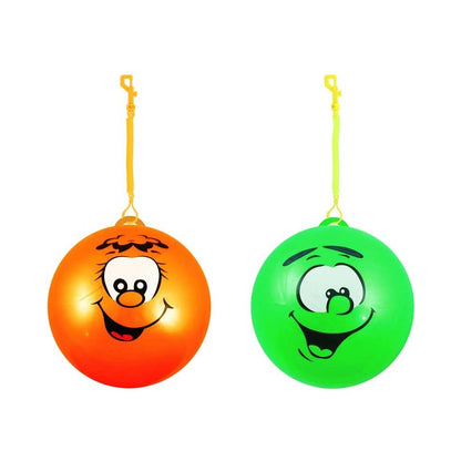 Fruit Scented Bounce Balls with Hook and Spiral Keychain (1)