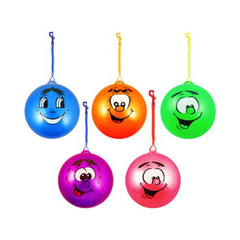 Fruit Scented Bounce Balls with Hook and Spiral Keychain (3)