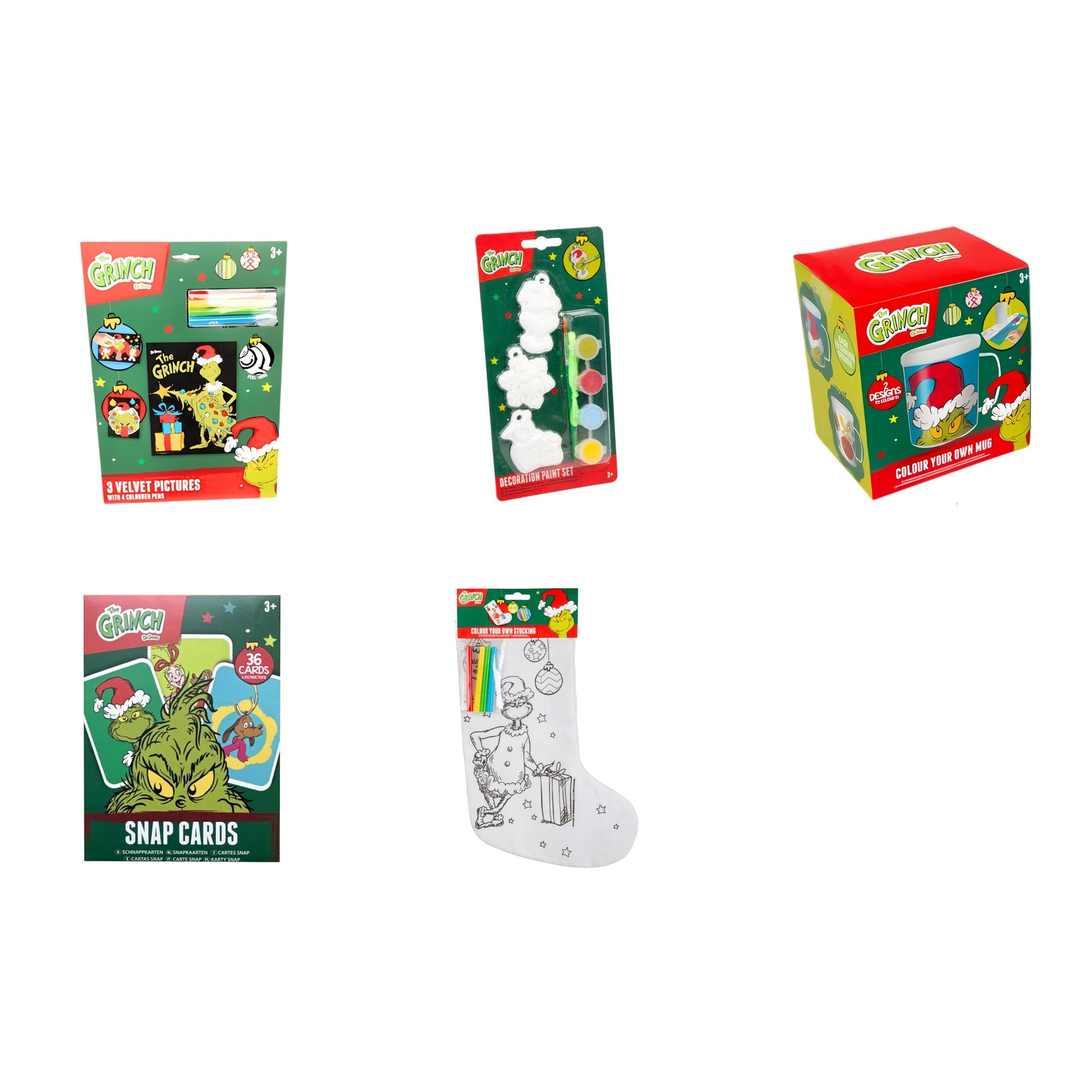 Grinch Activity Bundle