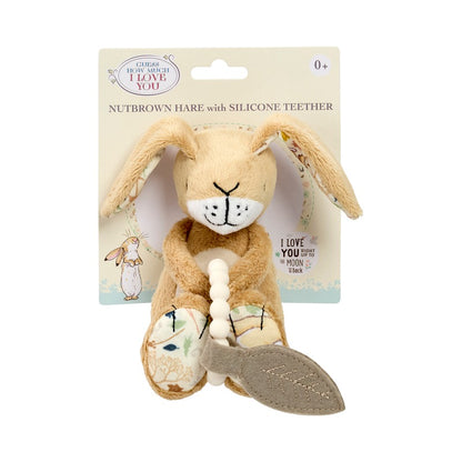 Guess How Much I Love You Little Nutbrown Hare with Silicone Teether (2)