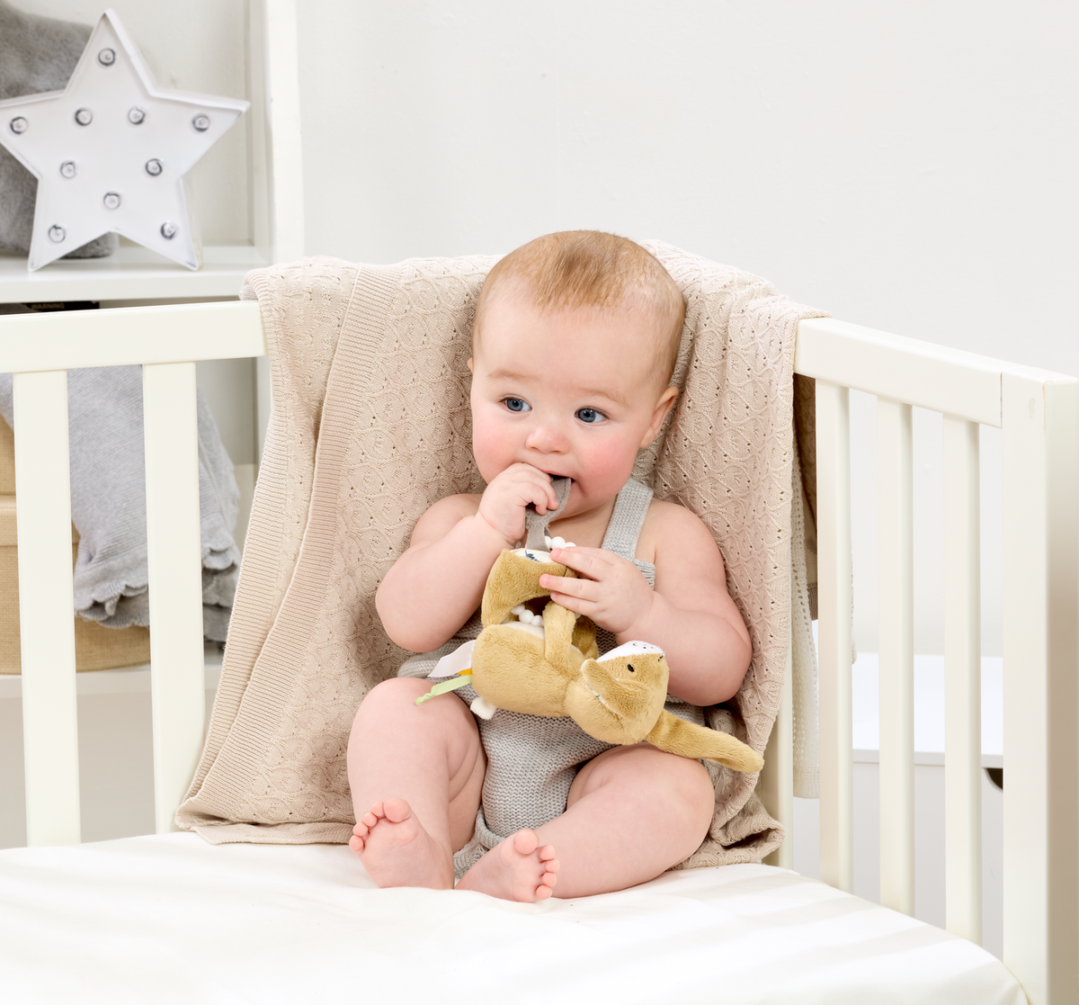 Guess How Much I Love You Little Nutbrown Hare with Silicone Teether (4)