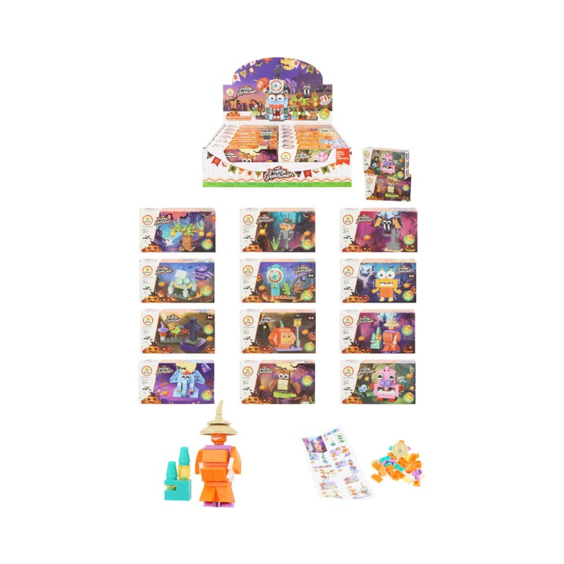 Halloween Block Building Kit (1)