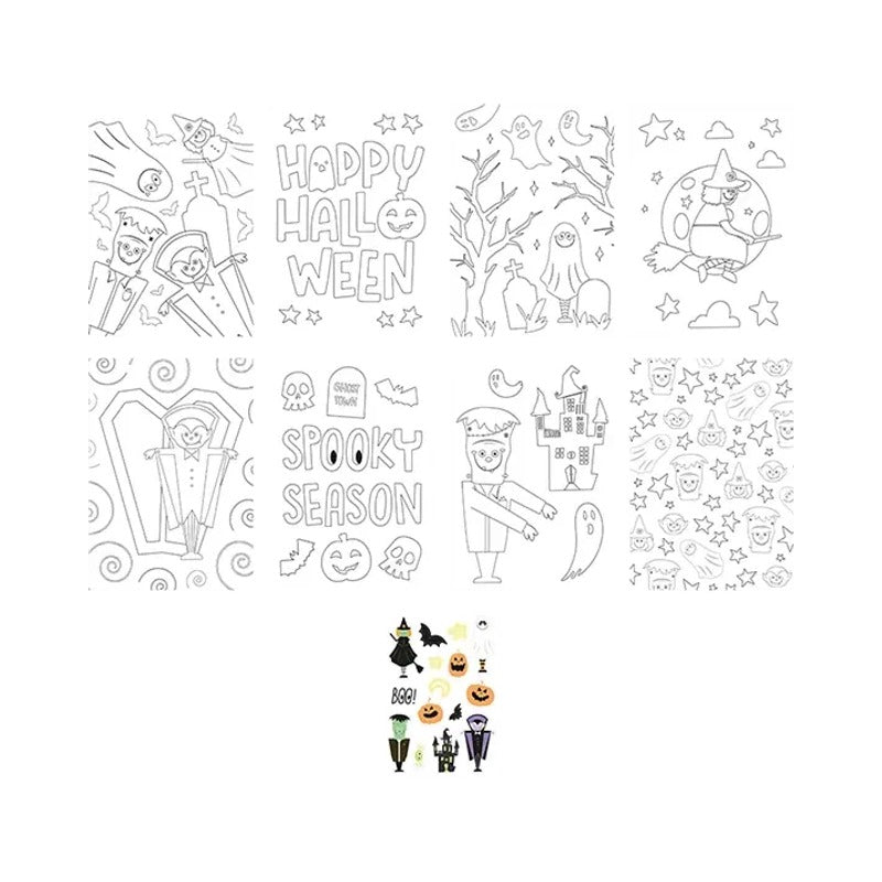 Halloween Colouring Set (1)