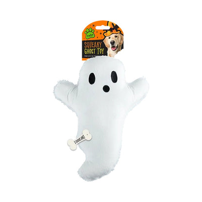Halloween Ghost Squeaky Dog Toy (1)