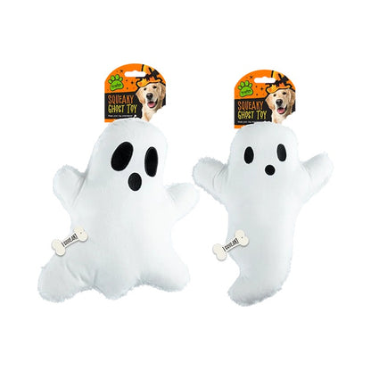 Halloween Ghost Squeaky Dog Toy