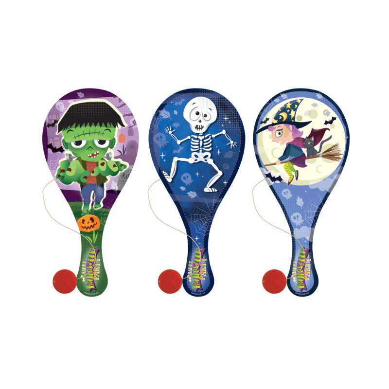 Halloween Paddle Bat & Ball (1)