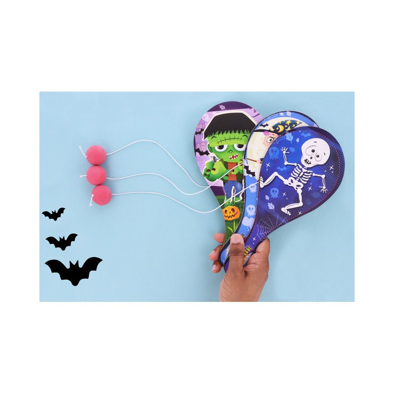 Halloween Paddle Bat & Ball (2)