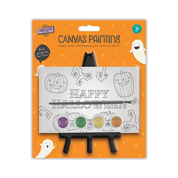 Halloween Paint Your Own Canvas with Stand