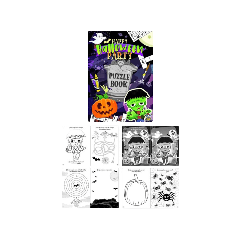 Halloween Party Puzzle Book (1)