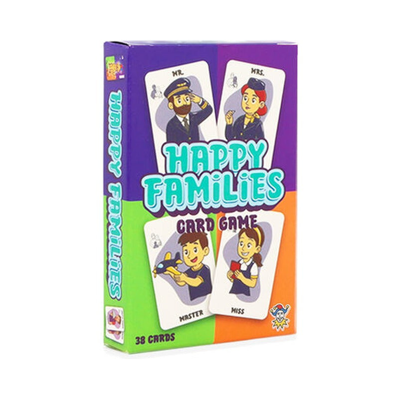 Happy Families Family Card Game