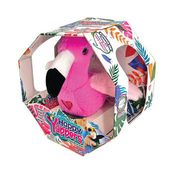 Happy Yappers Flamingo Talking Bird Toy (1)