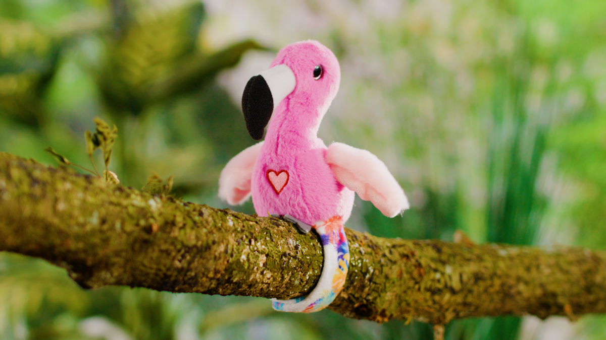 Happy Yappers Flamingo Talking Bird Toy (2)