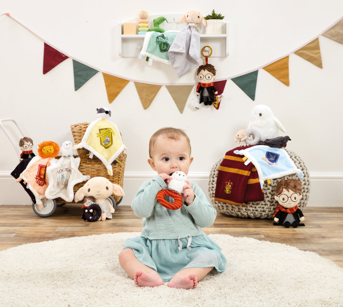 Harry Potter Hedwig Baby Ring Rattle (2)