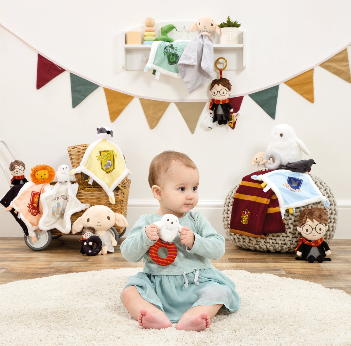 Harry Potter Hedwig Baby Ring Rattle (3)