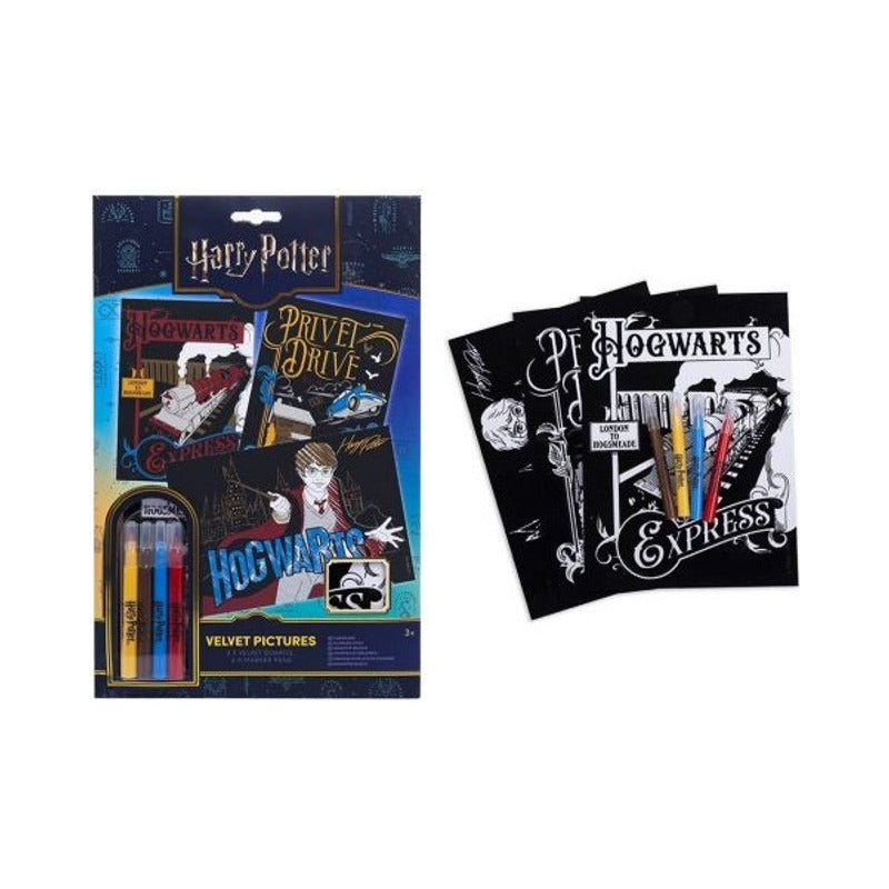 Harry Potter Velvet Art Set