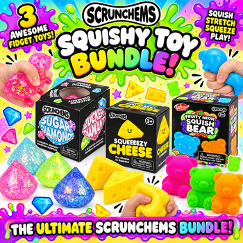 Scrunchems Squishy Toy Bundle