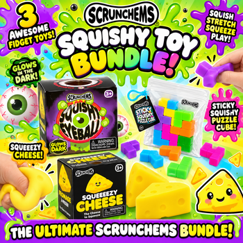 Scrunchems Squishy Toy Bundle