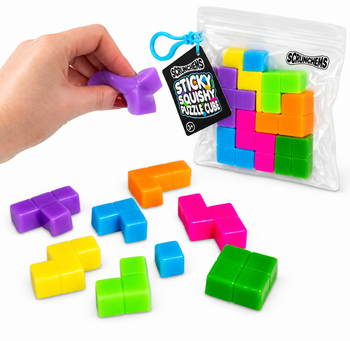 Scrunchems Sticky Squishy Puzzle Cube