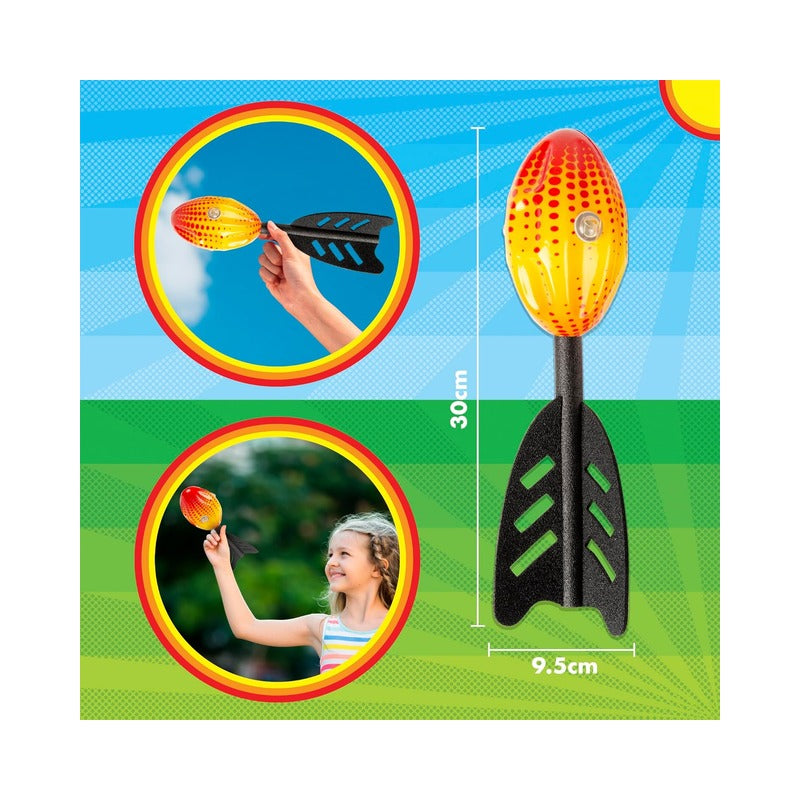 Foam Rocket With Whistle