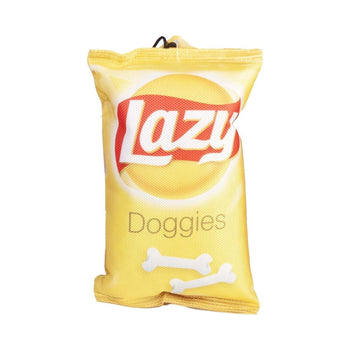 Lazy Crinkle Crisps Dog Toy