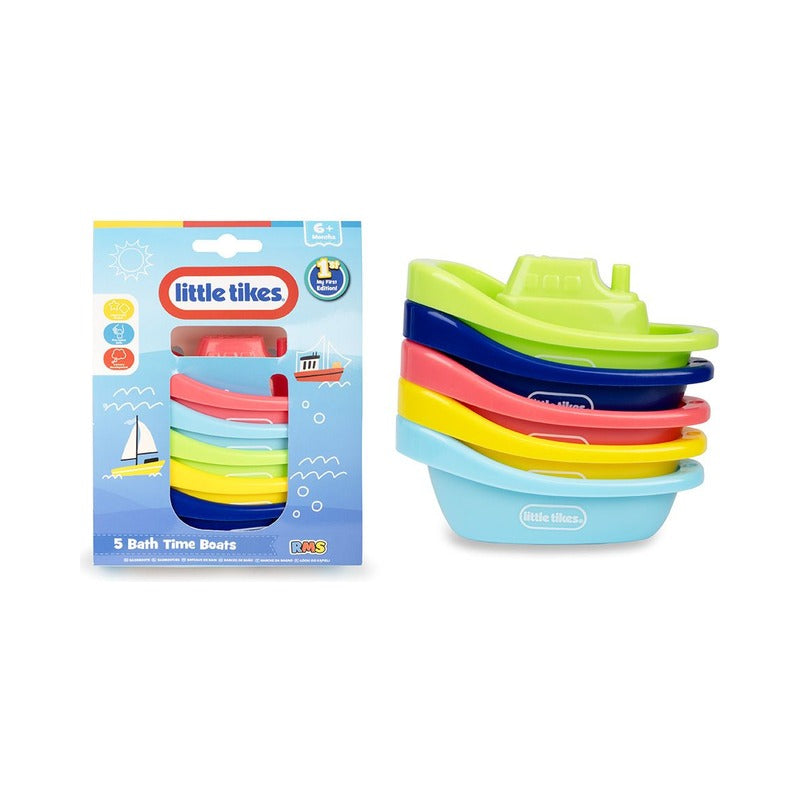 Little Tikes Bath Boats - 5 Pack