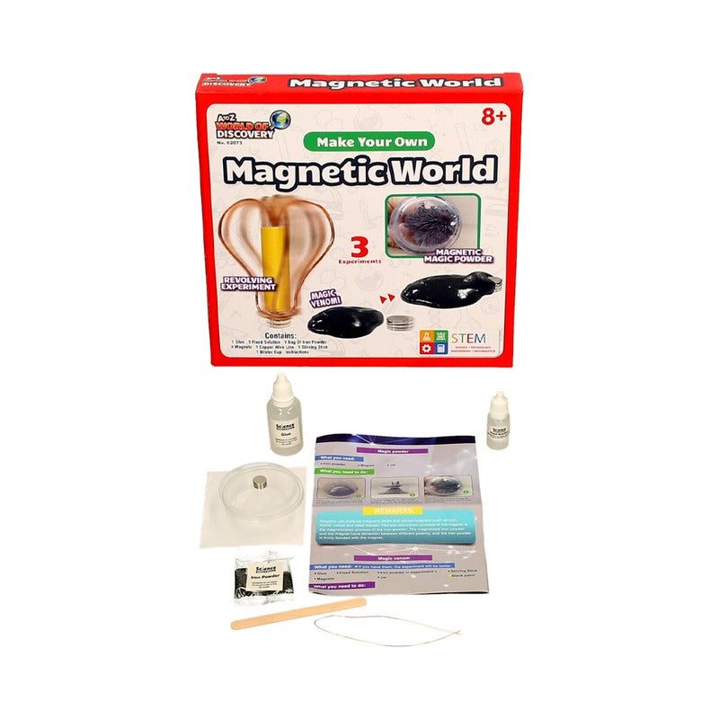 Make Your Own Magnetic World 3 in 1 STEM Set