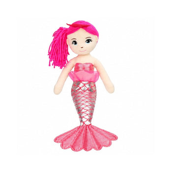 Mermaid Soft Plush Doll - Pink